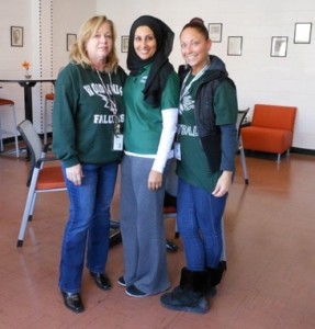 Shehnaz Hirji (center)  is a WISE Co-Coordinator