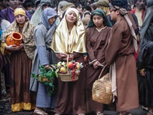 Good Friday Mourners, Peekskill, NY. Photo by Andrew Courtney.